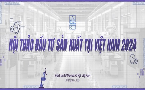 Hội thảo đầu tư sản xuất tại Việt Nam 2024 thu hút hàng trăm doanh nghiệp tham gia