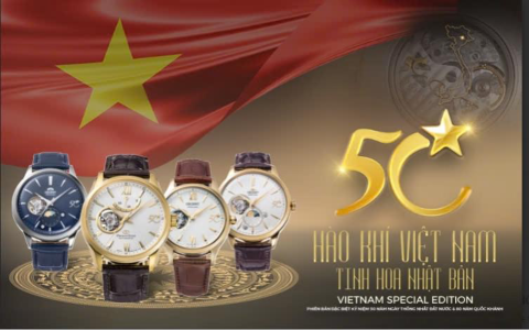 Ra mắt phiên bản đồng hồ đặc biệt Orient Vietnam Special Edition 2025 - Hào khí Việt Nam, Tinh hoa Nhật Bản