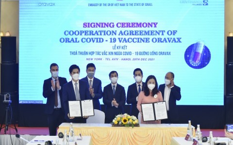 Tân Thành Holdings – Công ty 10 Pharma (Việt Nam) sẽ độc quyền phân phối vaccine Covid-19 đường uống Oravax tại Đông Nam Á