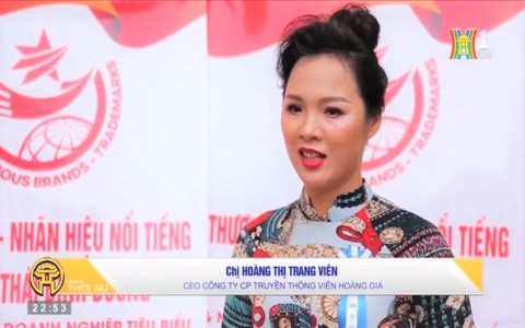 CEO Trang Viên, TGĐ Công ty CP Truyền thông Viên Hoàng Gia nói gì sau khi nhận giải thưởng
