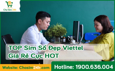 TOP Những Dòng sim số đẹp Viettel 098 Giá Rẻ HOT Nhất