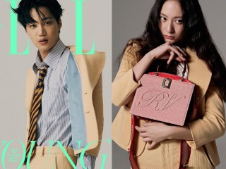 Kai (EXO) mặc đồ Gucci giống người yêu cũ trên tạp chí