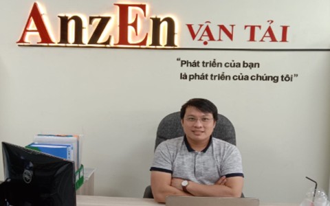 Sơn Võ - Tổng giám đốc trẻ của AnzEn: Sẵn sàng đối mặt với khó khăn và thách thức trong lĩnh vực vận tải