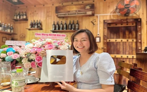 Nhà môi giới bất động sản (BĐS) - Huỳnh Mai đánh dấu cột mốc thành công trong sự nghiệp với nút bạc từ Youtube