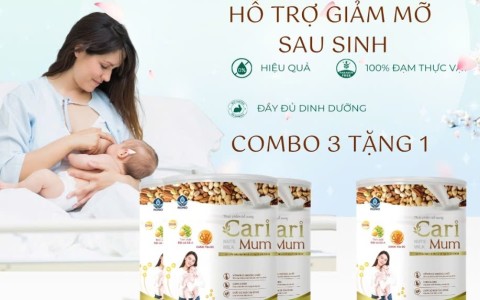 Sữa hạt lợi sữa Cari Mum có tốt không? Mua ở đâu uy tín, giá tốt?