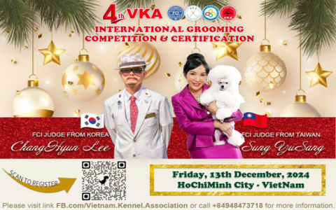 4th VKA International Grooming Competition & Certification: Điểm nhấn trong chuỗi sự kiện Dog Show lớn nhất năm