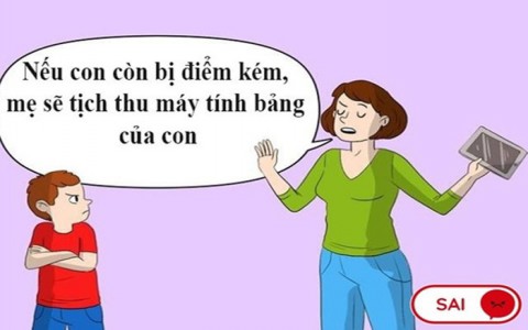 Những sai lầm khi nuôi dạy con ngay cả những cha mẹ nhiều kinh nghiệm vẫn có thể mắc phải