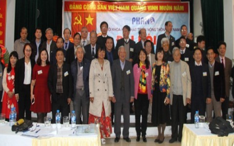 Viện trưởng Viện AIP được bầu làm Chủ tịch Hội Khoa học Phát triển Nông thôn Việt Nam