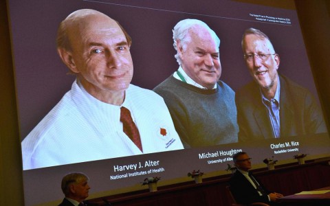 Nobel Y học 2020 trao cho 3 nhà khoa học phát hiện ra virus viêm gan C
