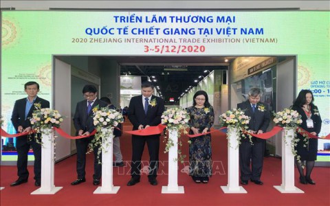 Khai mạc Triển lãm thương mại quốc tế Chiết Giang tại Việt Nam 2020