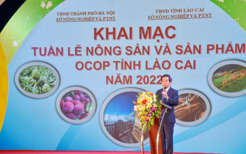 Hàng trăm mặt hàng nông sản đặc trưng của Lào Cai đến với người dân Thủ đô