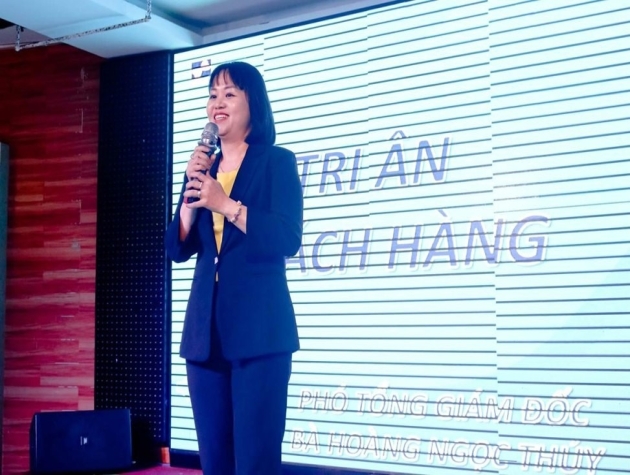Bà Hoàng Ngọc Thúy – Phó TGĐ công ty TNHH Elken International Việt Nam– Giá trị sức khỏe cộng đồng