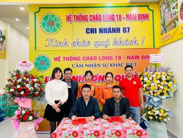 HỆ THỐNG CHÁO LÒNG 18 NAM ĐỊNH “ Nét chấm phá trong ẩm thực Việt ”